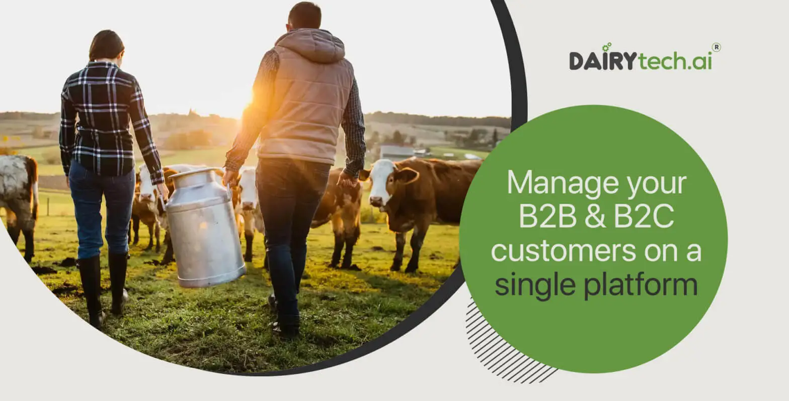 ravi garg, dairytechai, b2b,b2c,customer,single,platform